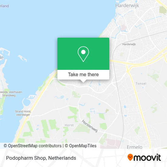Podopharm Shop map