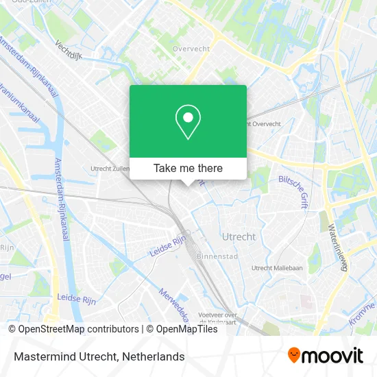 Mastermind Utrecht map