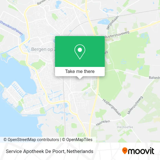 Service Apotheek De Poort map