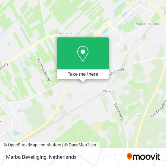 Marba Beveiliging map