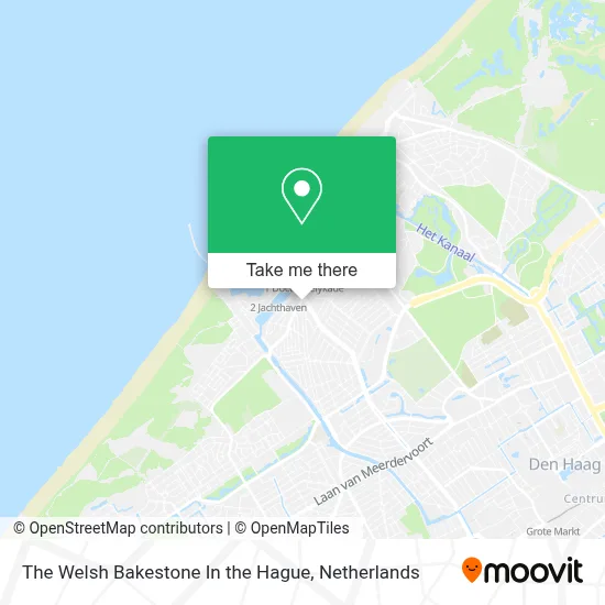 The Welsh Bakestone In the Hague map
