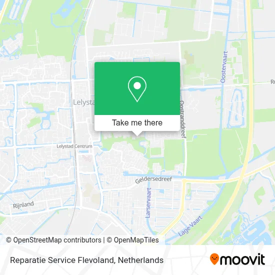 Reparatie Service Flevoland map
