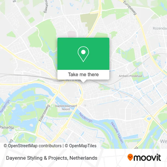 Dayenne Styling & Projects Karte