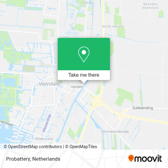 Probattery map