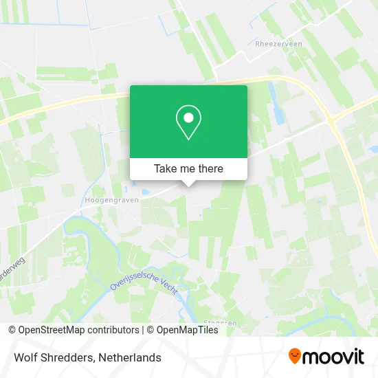 Wolf Shredders map