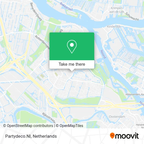 Partydeco.Nl map