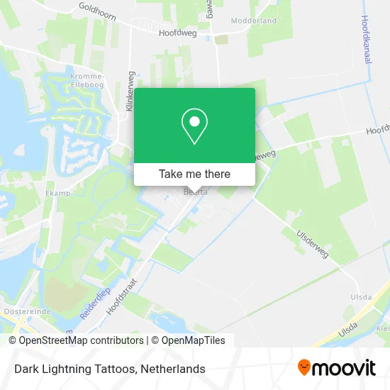 Dark Lightning Tattoos map