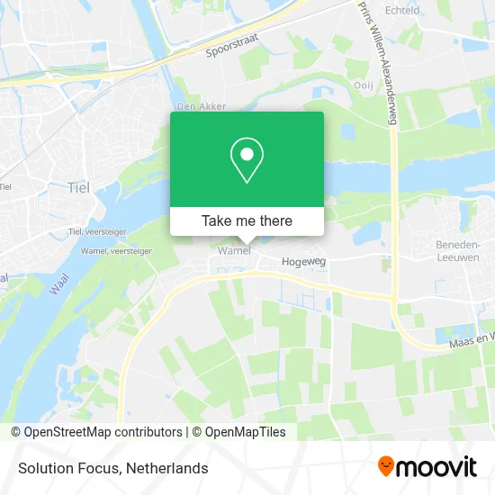Solution Focus map