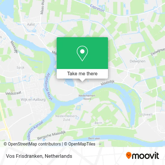Vos Frisdranken map