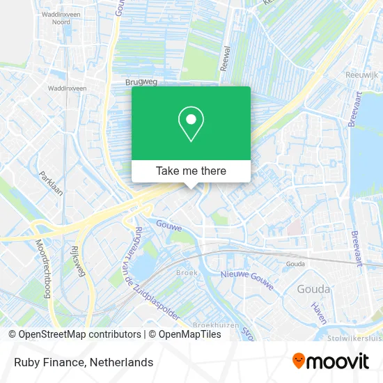 Ruby Finance map