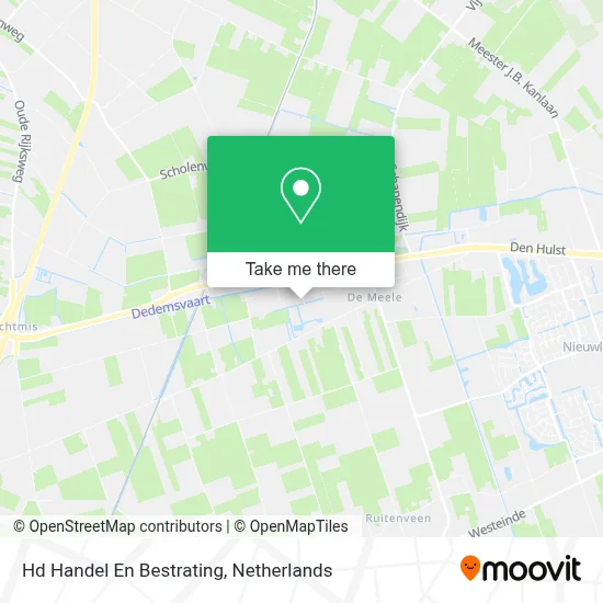 Hd Handel En Bestrating map
