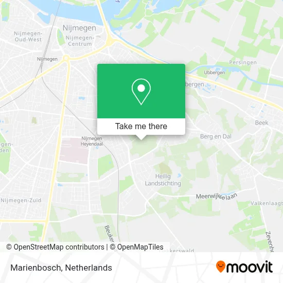 Marienbosch map