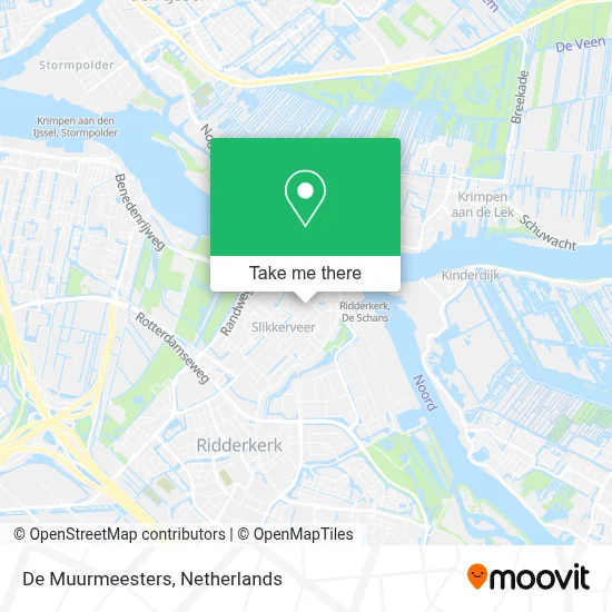 De Muurmeesters Karte