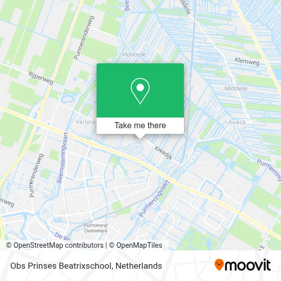 Obs Prinses Beatrixschool map