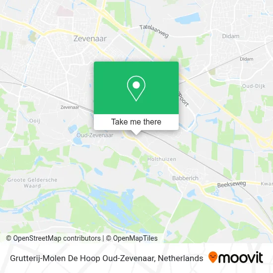 Grutterij-Molen De Hoop Oud-Zevenaar map