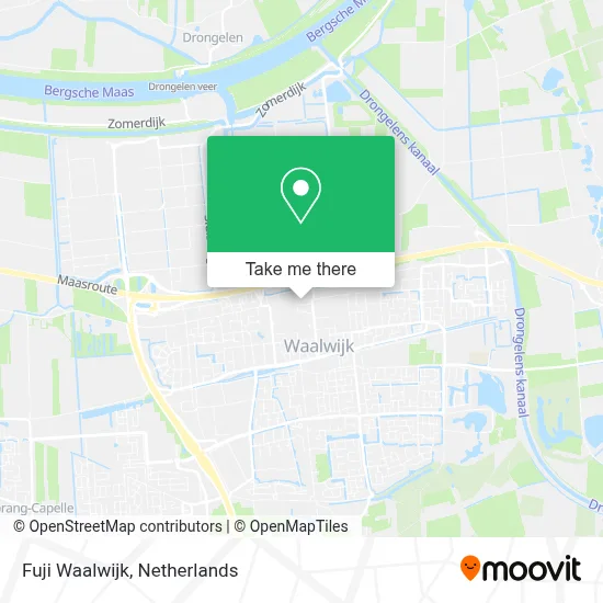 Fuji Waalwijk map