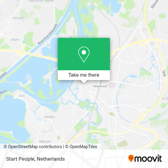 Start People map