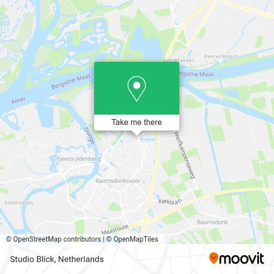 Studio Blick map