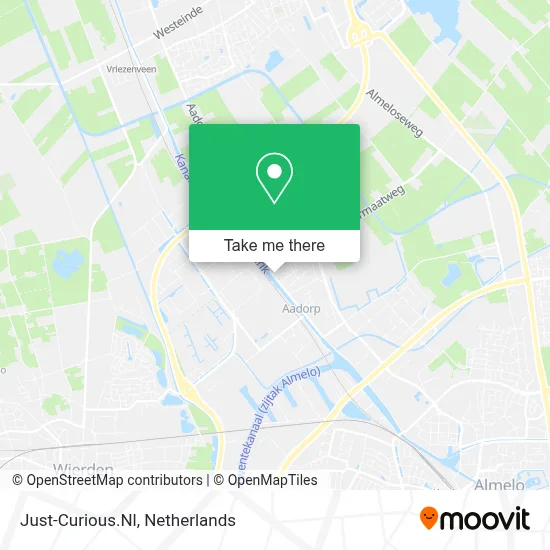 Just-Curious.Nl map