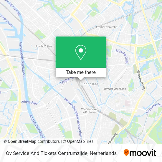 Ov Service And Tickets Centrumzijde map
