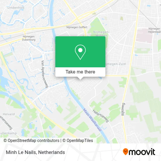 Minh Le Nails map