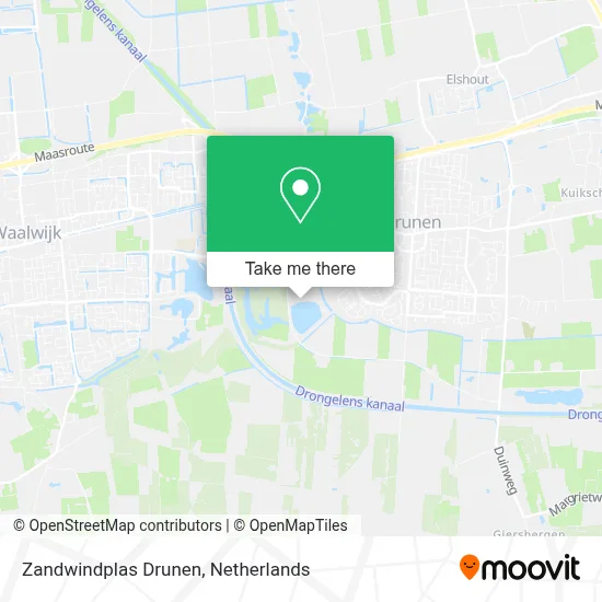 Zandwindplas Drunen map