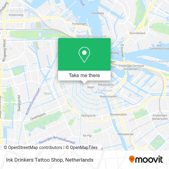 Ink Drinkers Tattoo Shop map