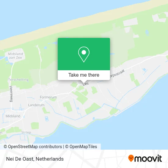 Nei De Oast map