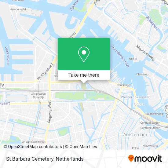 St Barbara Cemetery map