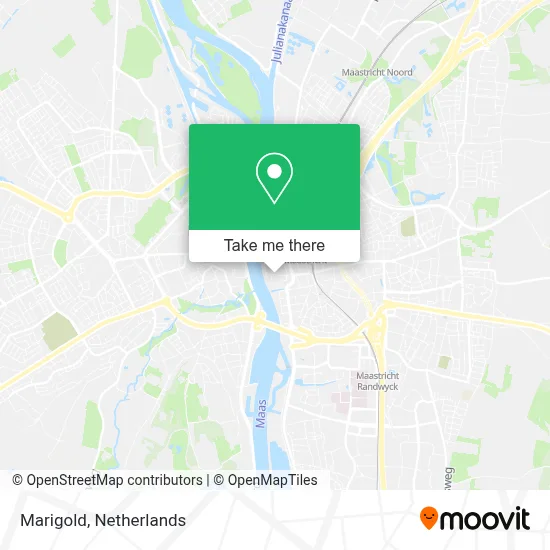 Goudbloem map