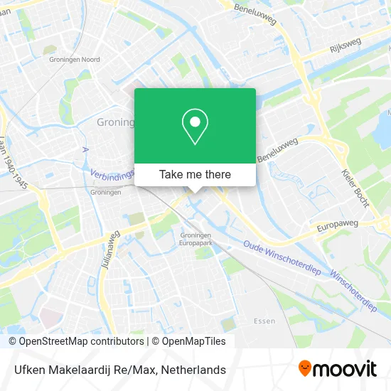 Ufken Makelaardij Re/Max map