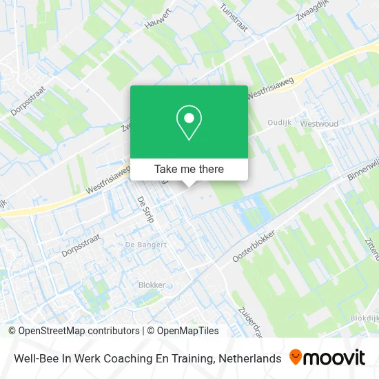 Well-Bee In Werk Coaching En Training map