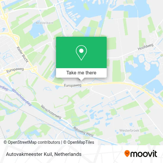 Autovakmeester Kuil map