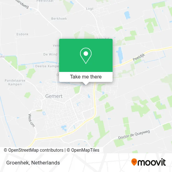 Groenhek map