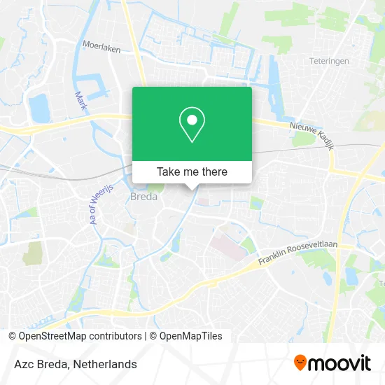 Azc Breda map