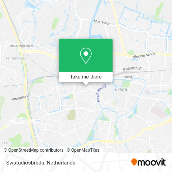 Swstudiosbreda map