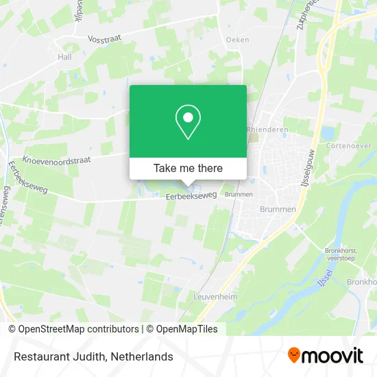 Restaurant Judith map
