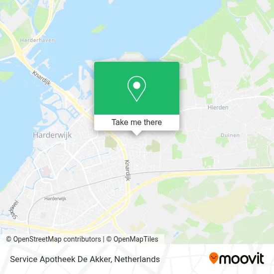Service Apotheek De Akker map