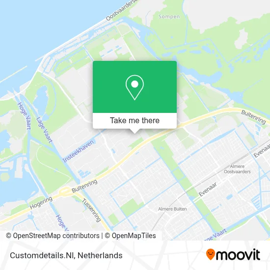 Customdetails.Nl map