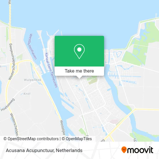 Acusana Acupunctuur map
