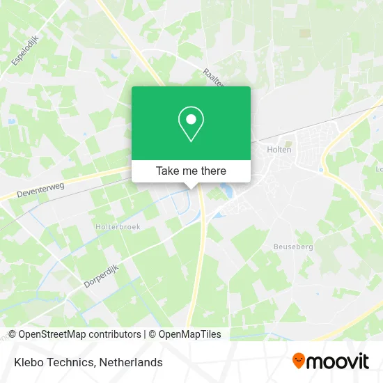 Klebo Technics map