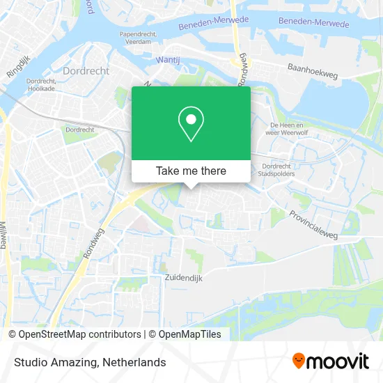 Studio Amazing map
