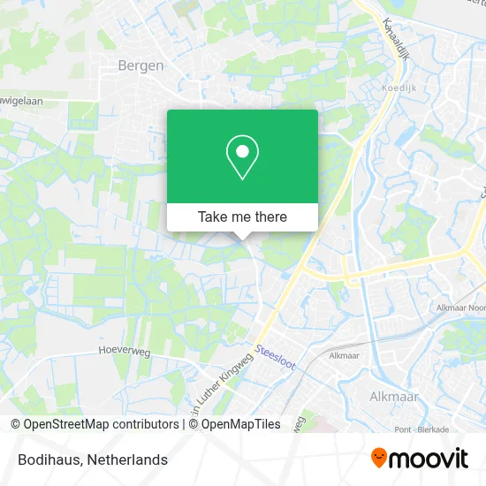 Bodihaus map