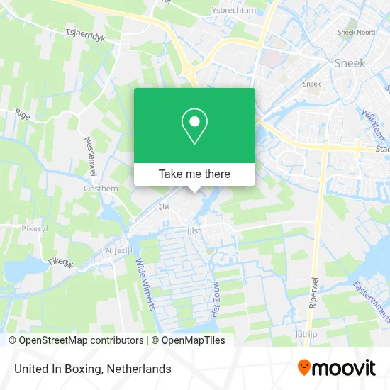 United In Boxing map