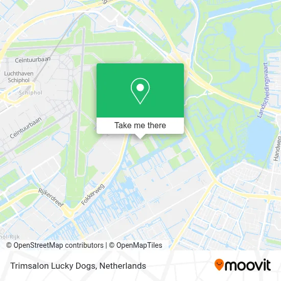 Trimsalon Lucky Dogs map