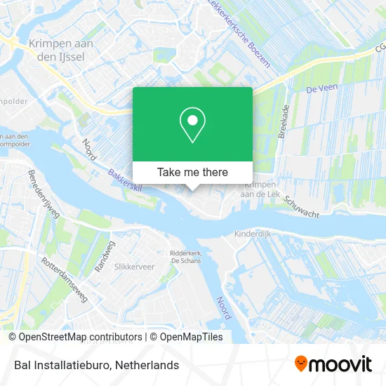 Bal Installatieburo map