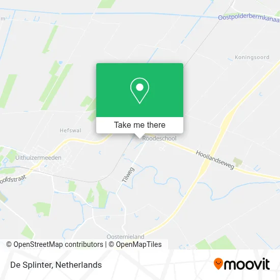 De Splinter Karte
