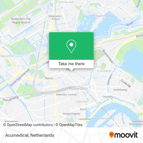 Acumedical map
