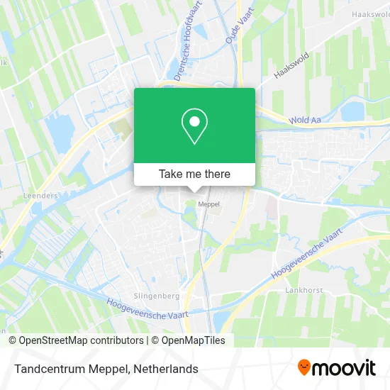 Tandcentrum Meppel map
