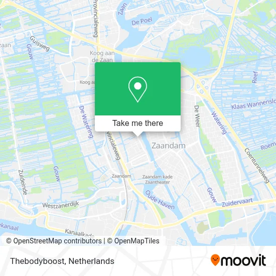 Thebodyboost map
